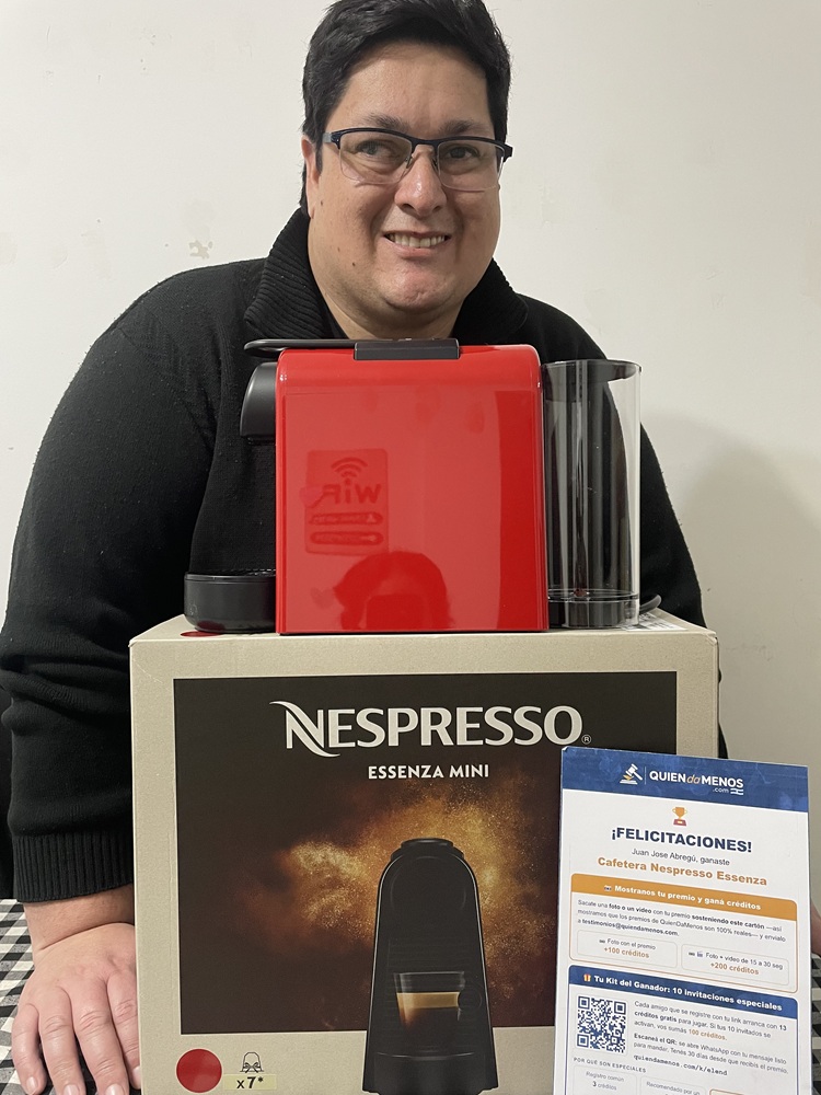 Cafetera Nespresso Essenza